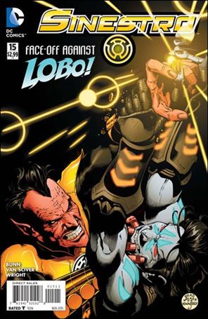 Sinestro issue 15 Brad Walker Cover