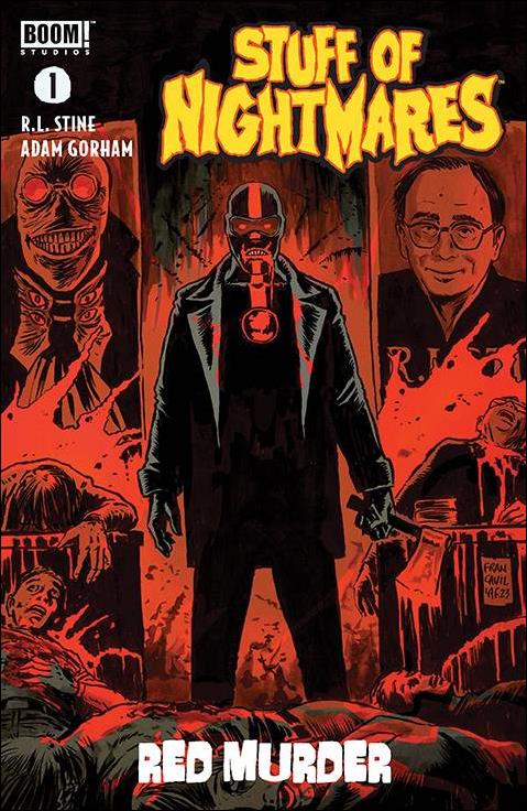 Stuff of Nightmares: Red Murder issue 1 Francesco Francavilla Cover