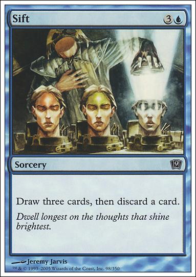 Magic the Gathering: 9th Edition (Base Set) card 98 Sift