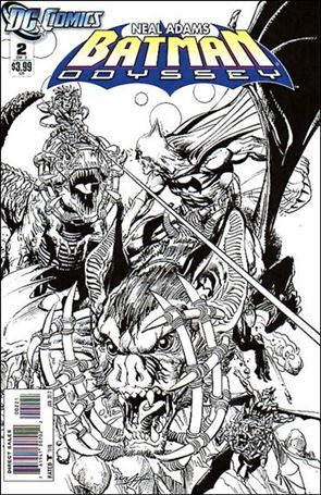 Batman: Odyssey (2011) issue 2-B Neal Adams 1:10 Black and White Cover