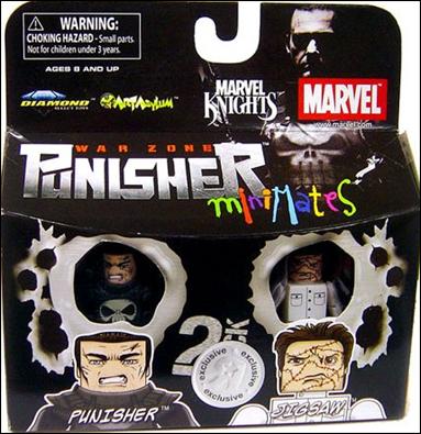 Marvel Minimates (Exclusives) figure 28 Punisher and Jigsaw
