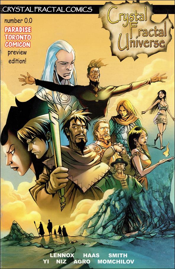 Crystal Fractal Comics issue 0.0 Paradise Toronto Comicon Preview Edition