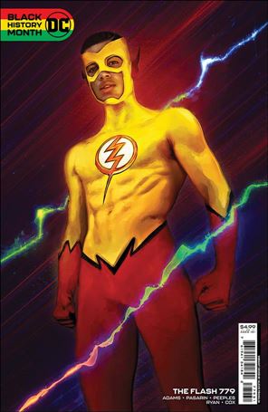 Flash (1959) issue 779-C Alexis Franklin Black History Month Cover