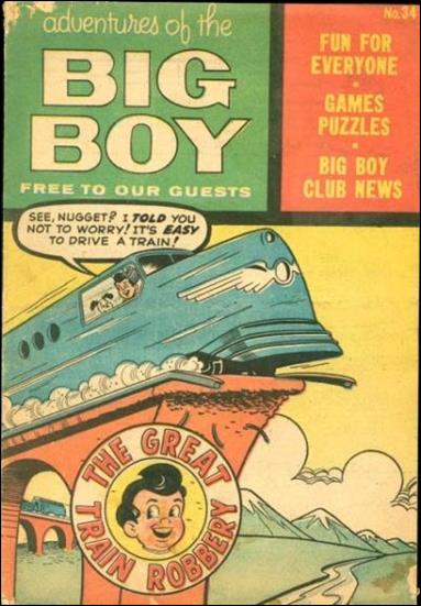 Adventures of the Big Boy issue 34-B West Coast Cover