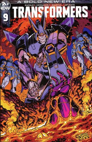 Transformers (2019) issue 9-C Guido Guidi 1:10 Cover