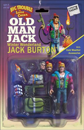 Big Trouble in Little China: Old Man Jack issue 3-C Michael Adams Action Figure Cover