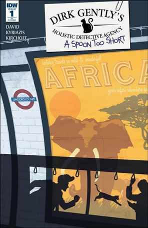 Dirk Gently's Holistic Detective Agency: A Spoon Too Short issue 1-C Brian Miller 1:10 Cover