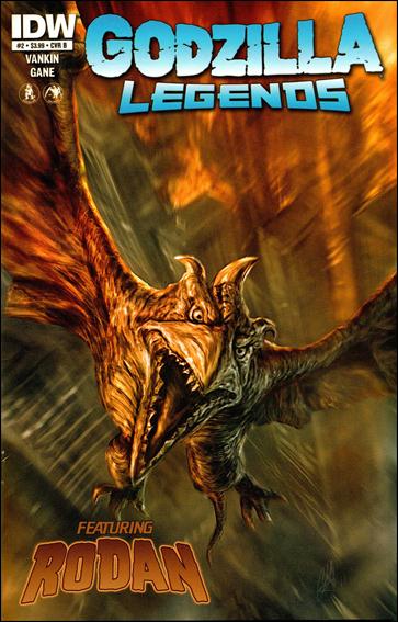 Godzilla Legends issue 2-B Chris Scalf Cover