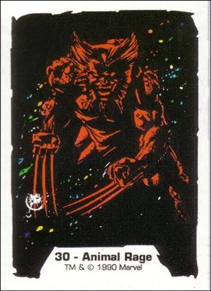 Jim Lee Series 1 (Base Set) card 30 Animal Rage
