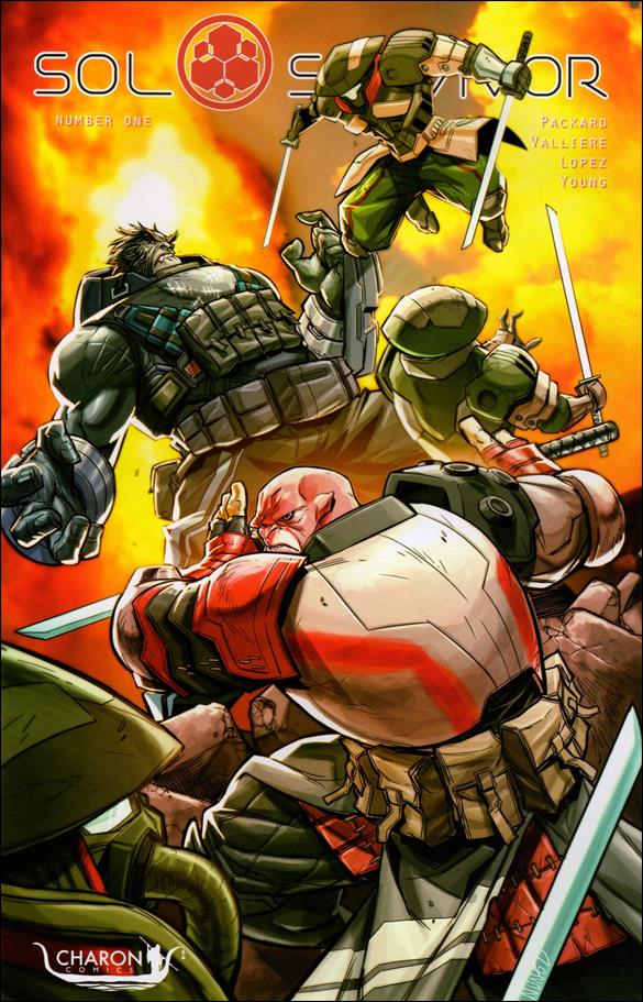 Sol Survivor issue 1-B Kickstarter Cover