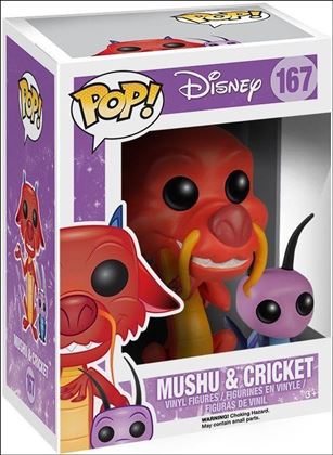 POP! Disney figure 167 Mushu & Cricket