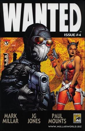 Wanted (2003) issue 4-C San Diego Comic-Con Cover