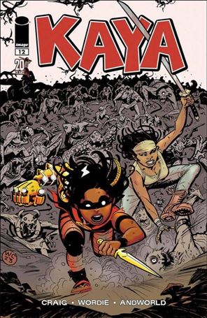 Kaya issue 12-C Wes Craig TWD 20th Anniversary Cover