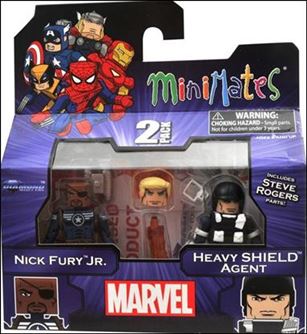Marvel Minimates figure 151 Nick Fury Jr. and Heavy SHIELD Agent
