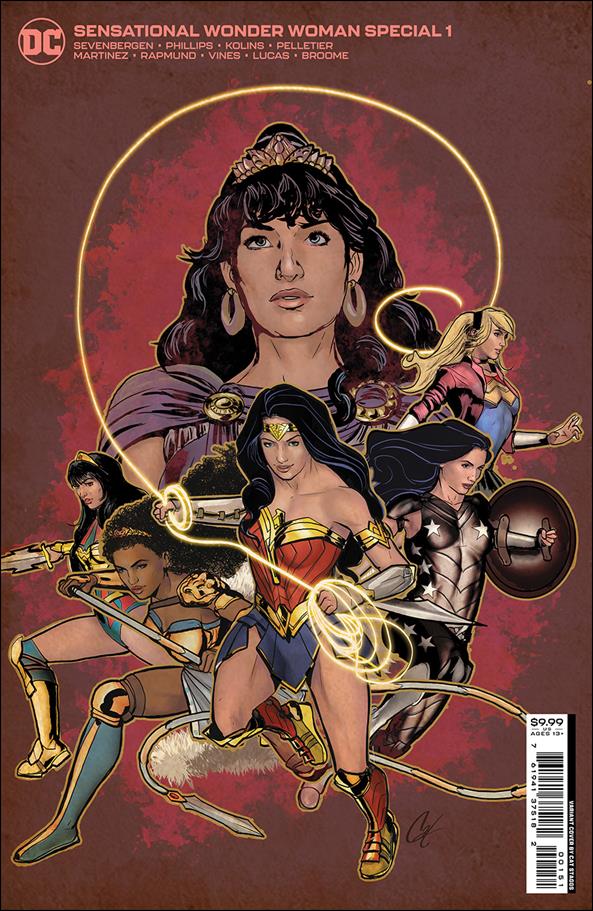 Sensational Wonder Woman Special issue 1-E Cat Staggs 1:50 Cover