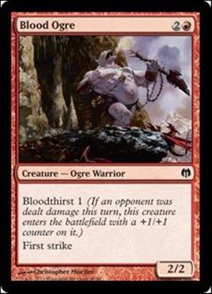 Magic the Gathering: Duel Decks: Heroes vs. Monsters (Base Set) card 49 Blood Ogre