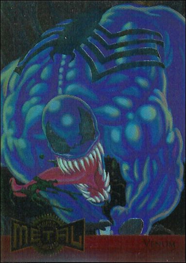 Marvel Metal (Metal Blasters Subset) card 16 Venom