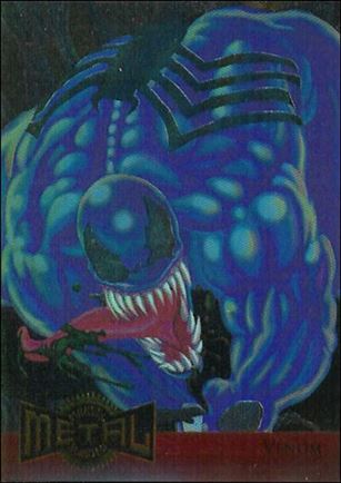 Marvel Metal (Metal Blasters Subset) card 16 Venom