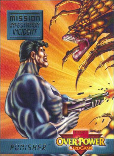 Marvel Overpower (Mission Subset) card InI 2 of 7 Punisher