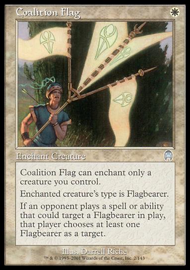 Magic the Gathering: Apocalypse (Base Set) card 2 Coalition Flag
