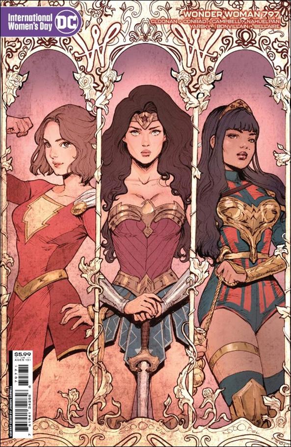 Wonder Woman (1942) issue 797-G Jasmin Darnell Womens Day Cardstock Cover