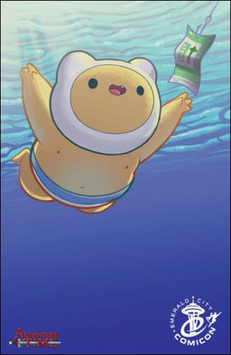 Adventure Time (2012) issue 25-F Ian McGinty Emerald City Comicon Cover 1/500