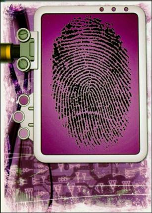 Conspiracy Files of Dean Haglund (Fingerprint Subset) card FP-2