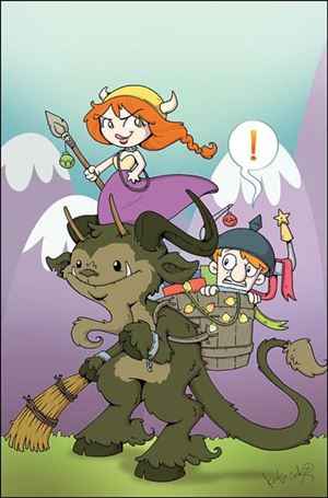Munchkin: Deck the Dungeons issue 1-B Katie Cook 1:25 Cover