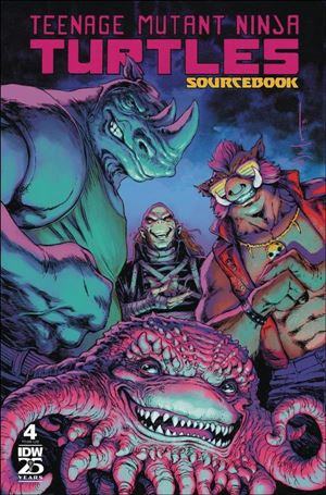 Teenage Mutant Ninja Turtles: Sourcebook Cover Image 2