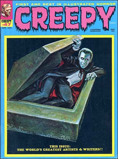 Creepy issue 47 Ron Cobb Cover