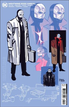 Nightwing 2022 Annual issue 1-B Bruno Redondo Design Cardstock Cover