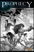Prophecy issue 5-B Paul Renaud 1:15 Black & White Cover