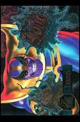Marvel Annual Flair '95 (PowerBlast Subset) card 21 Thanos