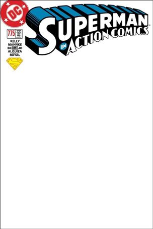 Action Comics (1938) issue 775-E Facsimile Edition 2025 Blank Sketch Cover