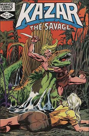Ka-Zar the Savage issue 18 Wraparound Cover