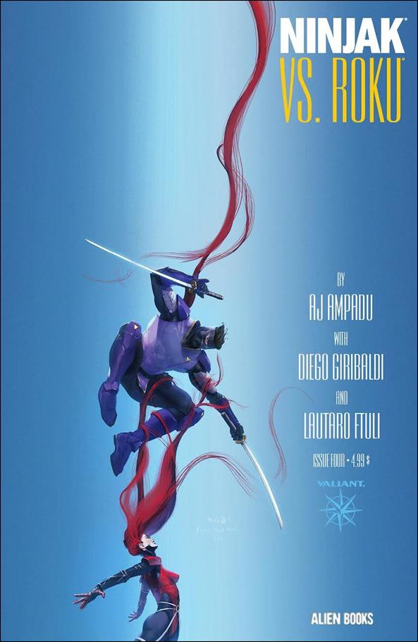 Ninjak Versus Roku issue 4-B Nobi Cover