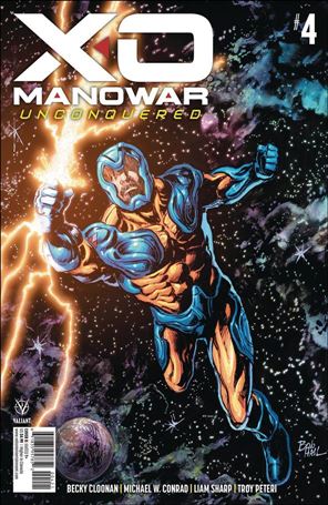 X-O Manowar: Unconquered issue 4-B Bob Hall Cover