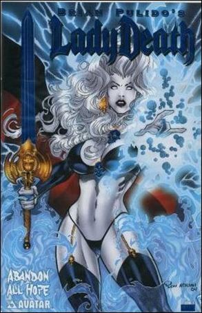 Brian Pulido's Lady Death: Abandon All Hope issue 1-O Royal Blue Cover 1/100