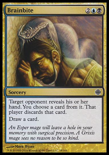 Magic The Gathering: Alara Reborn (Base Set) card 18 Brainbite