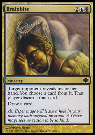 Magic The Gathering: Alara Reborn (Base Set) card 18 Brainbite