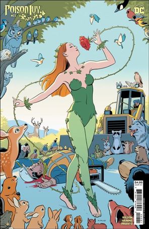 Poison Ivy issue 22-C R. Kikuo Johnson Cardstock Cover
