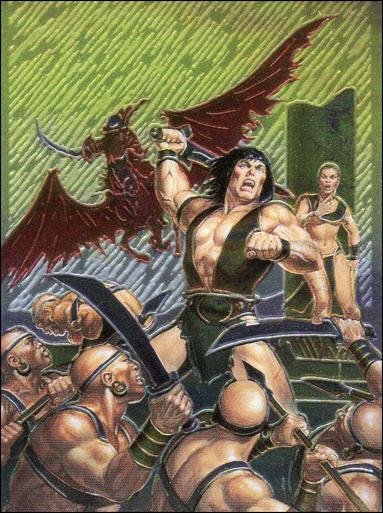 Conan III (Base Set) card 31 Savage Sword #203