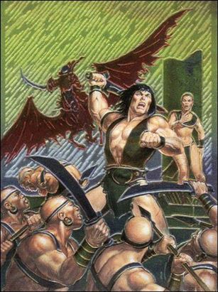 Conan III (Base Set) card 31 Savage Sword #203