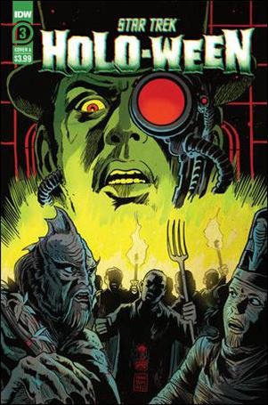 Star Trek: Holo-ween issue 3 Francesco Francavilla Cover