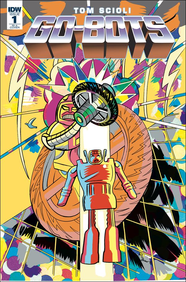 Go-Bots issue 1-C Dash Shaw 1:10 Cover