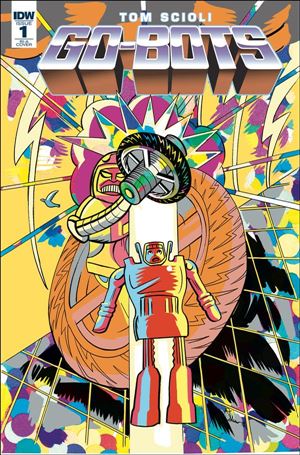 Go-Bots issue 1-C Dash Shaw 1:10 Cover