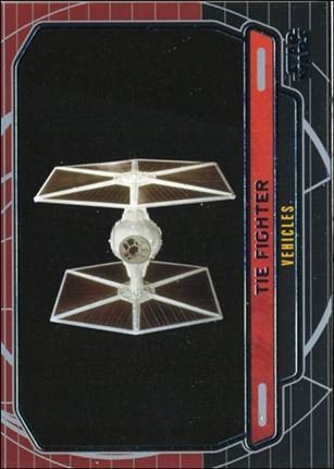 Star Wars Galactic Files (Base Set) card 274 TIE Fighter Vehicles