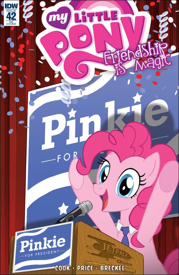 My Little Pony: Friendship is Magic issue 42-E Tony Fleecs Jetpack Comics Wraparound Cover