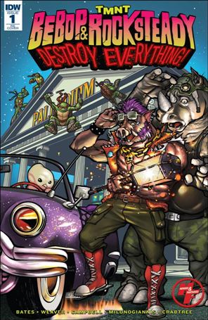 Teenage Mutant Ninja Turtles Bebop & Rocksteady Destroy Everything issue 1-I Tim Lim Heroes & Fantasies Cover