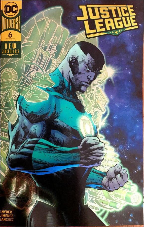 Justice League (2018) issue 6-D Jim Lee Gold Foil Convention Cover